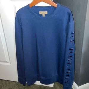 Burberry Sweater. Large. Blue.